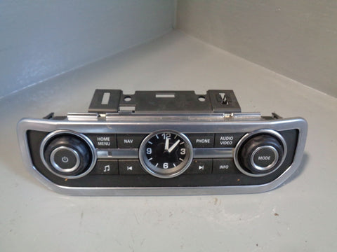 Discovery 4 Radio Stereo Control Panel and Clock AH22-18C858-BF Land Rover