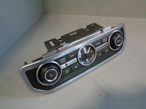 Discovery 4 Radio Stereo Control Panel and Clock AH22-18C858-BF Land Rover