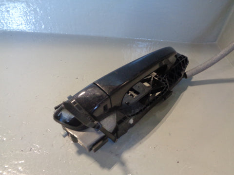 Porsche Cayenne 958 92A Door Handle Off Side Front External Jet Black C9X