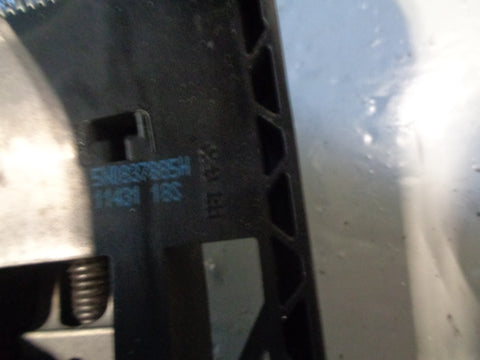 Porsche Cayenne 958 92A Door Handle Off Side Front External Jet Black C9X