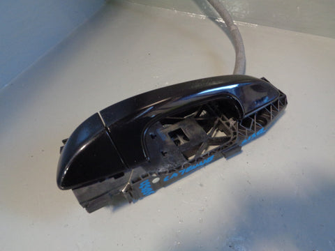 Porsche Cayenne 958 92A Door Handle Near Side Rear External Jet Black C9X