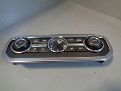 Discovery 4 Radio Stereo Control Panel and Clock AH22-18C858-BF Land Rover
