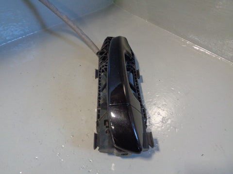 Porsche Cayenne 958 92A Door Handle Near Side Rear External Jet Black C9X