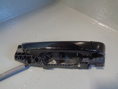 Porsche Cayenne 958 92A Door Handle Near Side Rear External Jet Black C9X