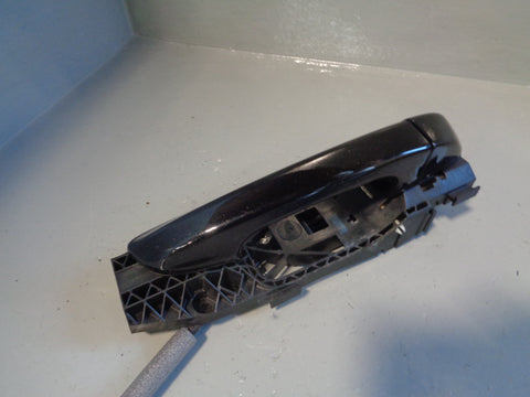 Porsche Cayenne 958 92A Door Handle Near Side Rear External Jet Black C9X