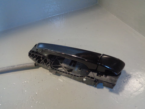 Porsche Cayenne 958 92A Door Handle Near Side Rear External Jet Black C9X