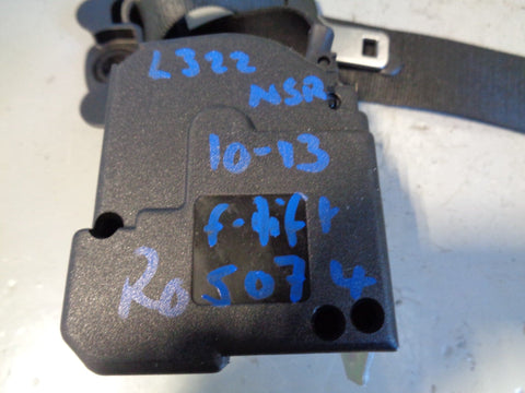 Range Rover L322 Seat Belt Near Side Rear in Black 2010 to 2013