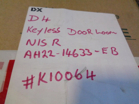 Discovery 4 Door Wiring Loom Near Side Rear AH22-14633-EB L319 Keyless