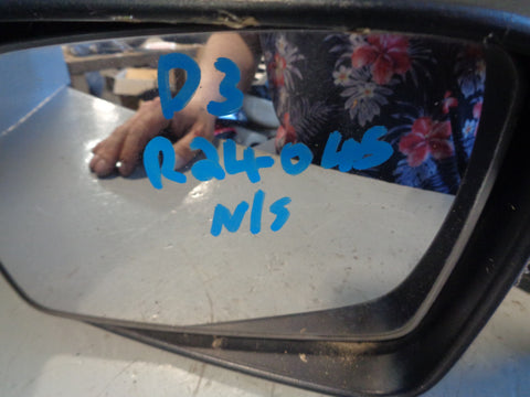Discovery 3 Mirror Near Side Left Black Non-Power-Fold L319 Land Rover R24045
