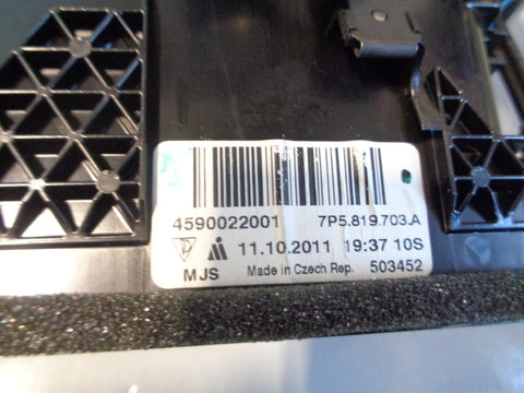 Porsche Cayenne 958.1 92A Air Vent Near Side Outher Dashboard 7P5.819.703.A