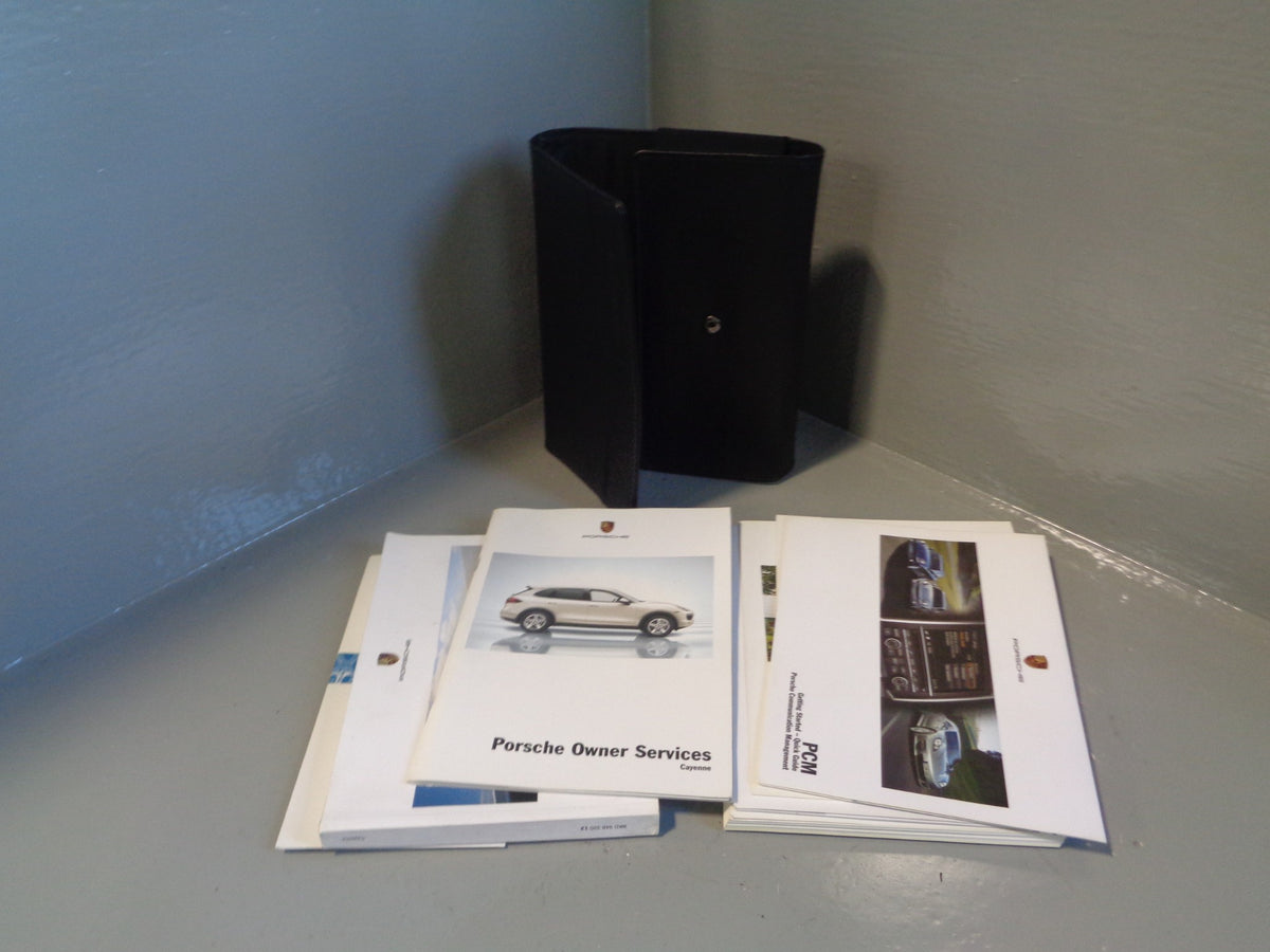 Porsche Cayenne 958.1 92A Handbook User Manual in Wallet 2011 to 2014