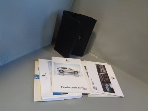 Porsche Cayenne 958.1 92A Handbook User Manual in Wallet 2011 to 2014