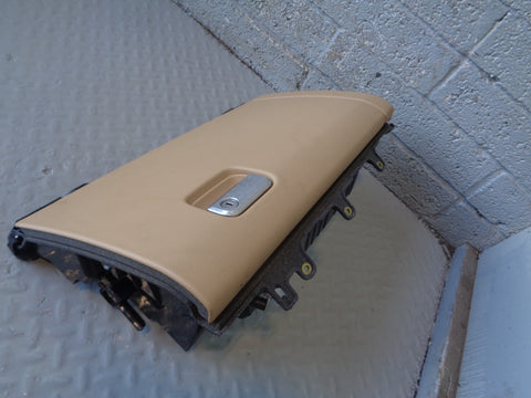 Porsche Cayenne 958.1 92A Glovebox Assembly in Beige 2011 to 2014