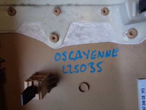 Porsche Cayenne 92A B Pillar Off Side Trim 7P5 867 240 Beige 2011 to 2014