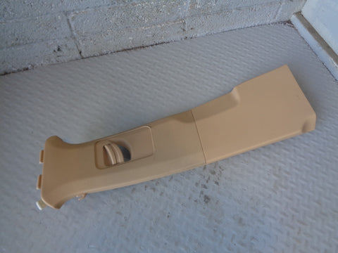 Porsche Cayenne 92A B Pillar Near Side Trim 7P5 867 239 Beige 2011 to 2014