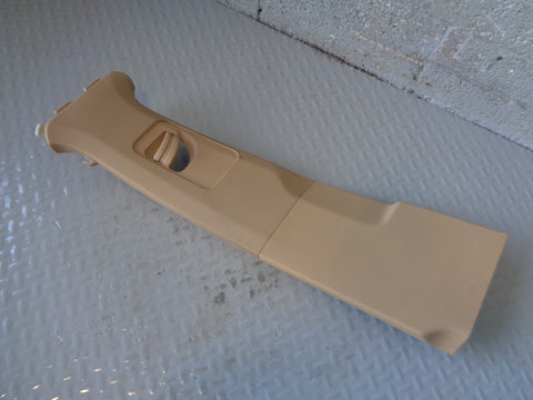 Porsche Cayenne 92A B Pillar Near Side Trim 7P5 867 239 Beige 2011 to 2014