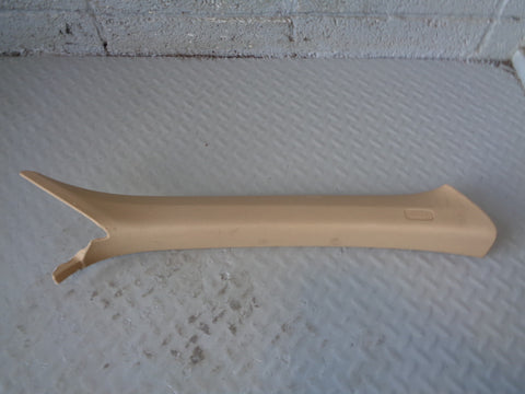 Porsche Cayenne 958 92A Interior A Pillar Trim in Beige Off Side 7P5 867 234 S