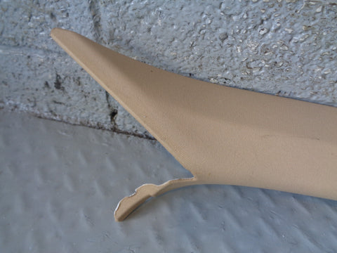 Porsche Cayenne 958 92A Interior A Pillar Trim in Beige Off Side 7P5 867 234 S