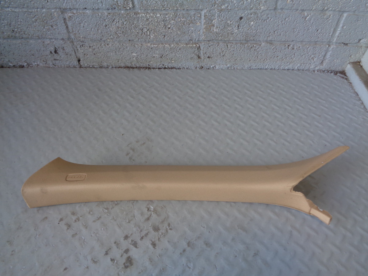 Porsche Cayenne 958 92A Interior A Pillar Trim in Beige Near Side 7P5 867 233 S