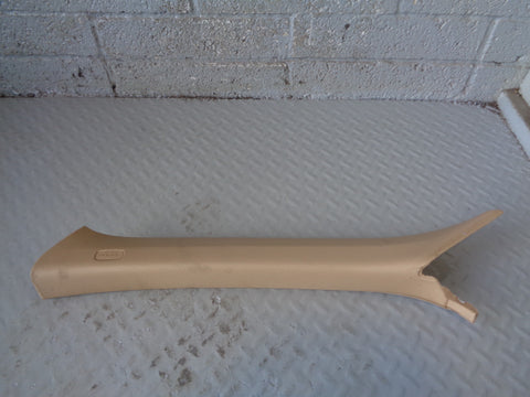 Porsche Cayenne 958 92A Interior A Pillar Trim in Beige Near Side 7P5 867 233 S