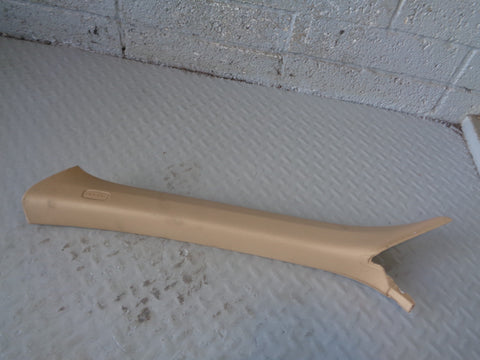 Porsche Cayenne 958 92A Interior A Pillar Trim in Beige Near Side 7P5 867 233 S