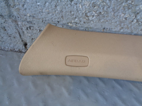 Porsche Cayenne 958 92A Interior A Pillar Trim in Beige Near Side 7P5 867 233 S
