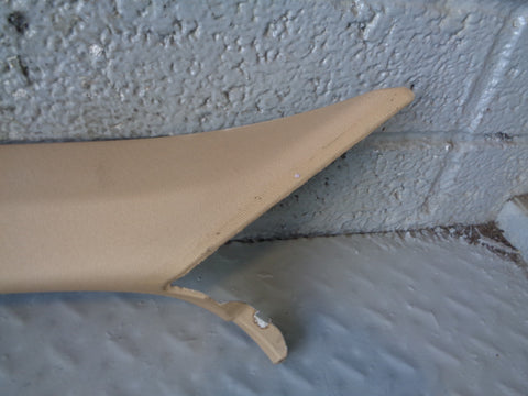 Porsche Cayenne 958 92A Interior A Pillar Trim in Beige Near Side 7P5 867 233 S