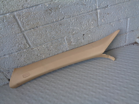 Porsche Cayenne 958 92A Interior A Pillar Trim in Beige Near Side 7P5 867 233 S