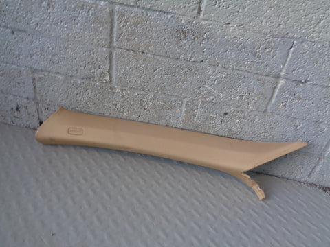Porsche Cayenne 958 92A Interior A Pillar Trim in Beige Near Side 7P5 867 233 S