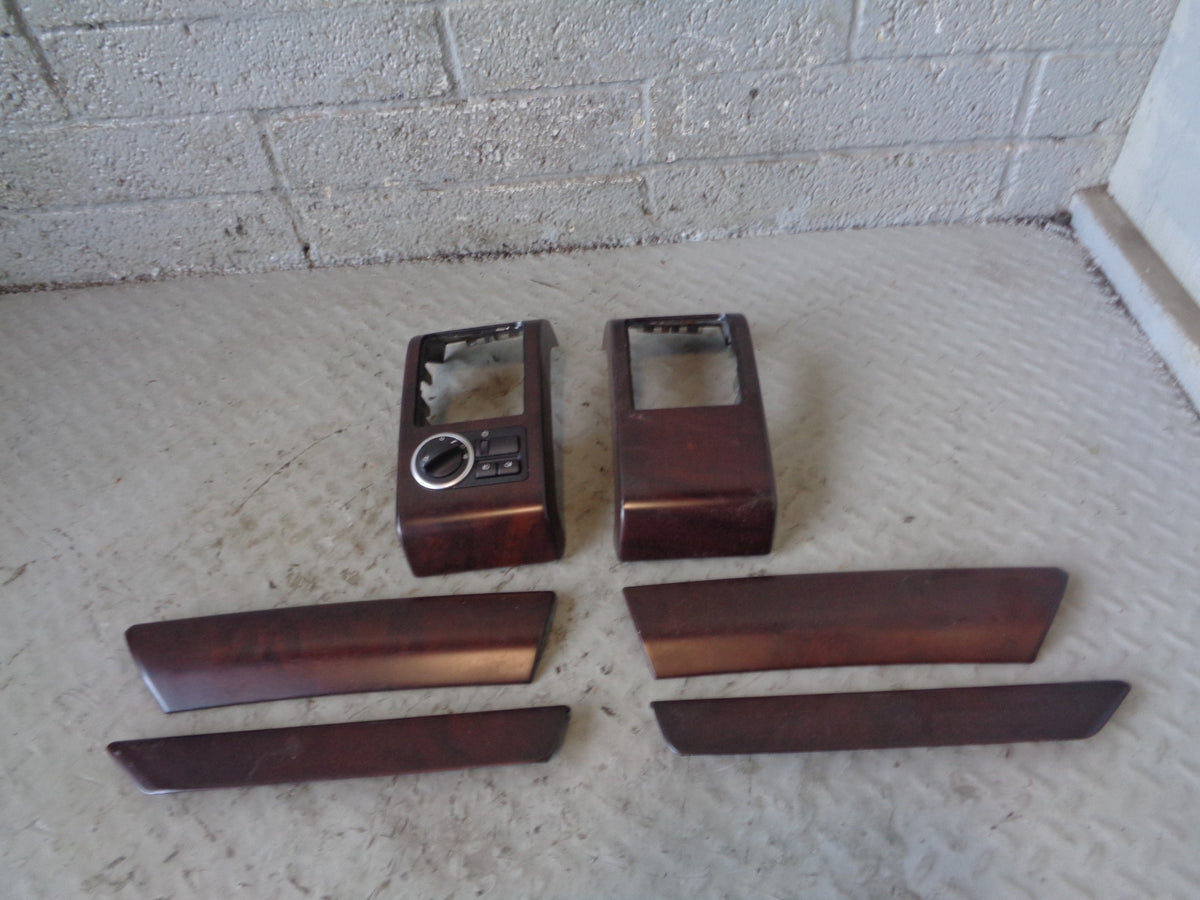 Range Rover L322 Trim Kit Dashboard Burr Wood Land Rover 2010 to 2013 R24065