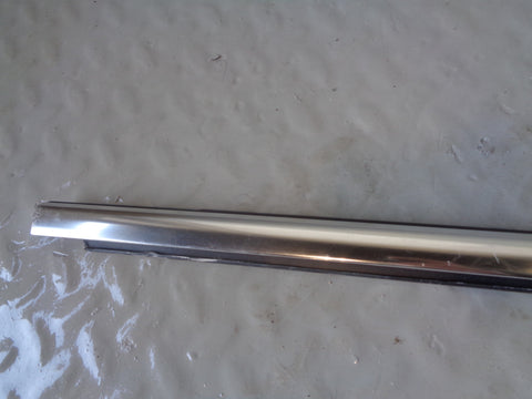 Porsche Cayenne 92A Window Weather Strip Off Side Front External Silver