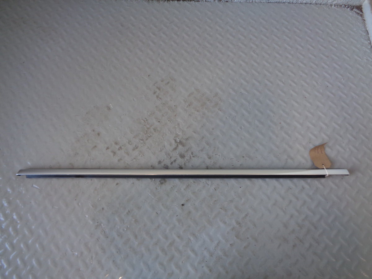 Porsche Cayenne 92A Window Weather Strip Off Side Rear External Silver