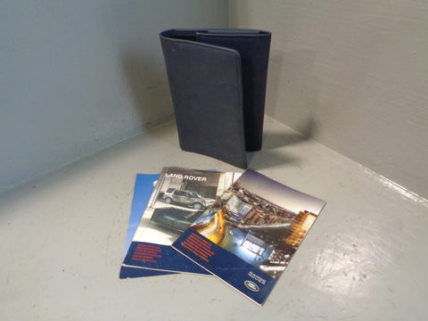 Range Rover Sport Handbook Manual User Guides in Wallet 2009 to 2013 L07025