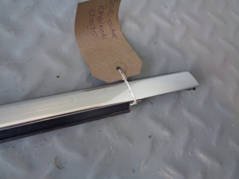 Porsche Cayenne 92A Window Weather Strip Off Side Rear External Silver