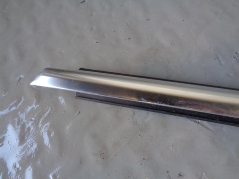 Porsche Cayenne 92A Window Weather Strip Near Side Front External Silver