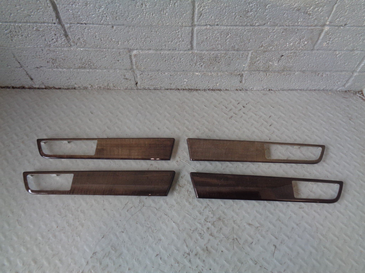 Range Rover Sport Door Card Dark Wood Trim Panels Facelift 4 Piece L320 K22074