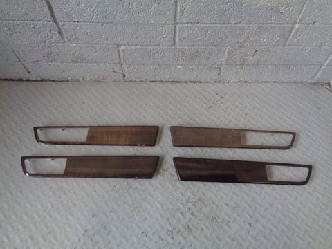 Range Rover Sport Door Card Dark Wood Trim Panels Facelift 4 Piece L320 K22074
