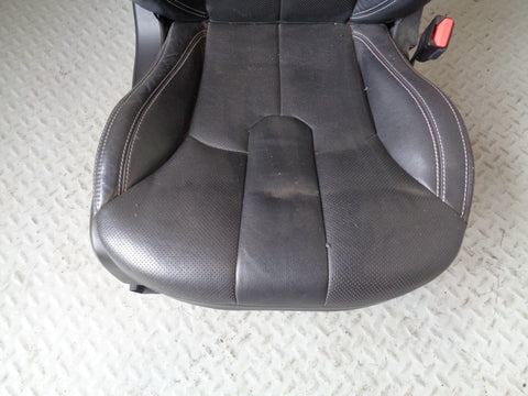 Range Rover Evoque Seats Set of Electric Black Leather L538 2011 to 2015