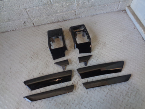 Range Rover L322 8 Piece Trim Dashboard Finisher Kit in Piano Gloss Black L24045