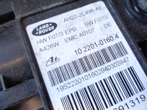 Discovery 4 Electric Handbrake Module AH22-2C496-AE Land Rover L21104