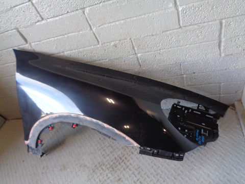 Porsche Cayenne 958.1 92A Front Wing Off Side Jet Black Metallic 2011 to 2014