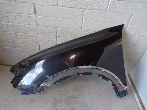Porsche Cayenne 958.1 92A Front Wing Near Side Jet Black Metallic 2011 to 2014