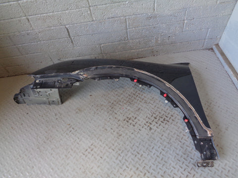 Porsche Cayenne 958.1 92A Front Wing Near Side Jet Black Metallic 2011 to 2014