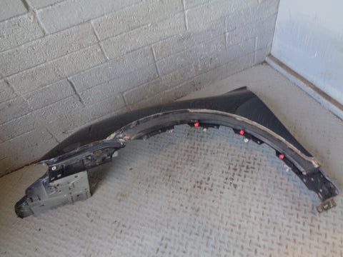 Porsche Cayenne 958.1 92A Front Wing Near Side Jet Black Metallic 2011 to 2014