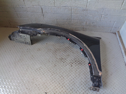 Porsche Cayenne 958.1 92A Front Wing Near Side Jet Black Metallic 2011 to 2014