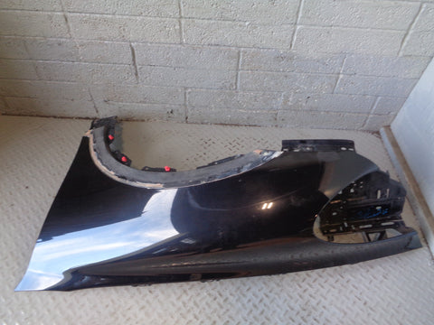 Porsche Cayenne 958.1 92A Front Wing Near Side Jet Black Metallic 2011 to 2014