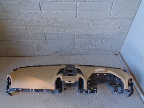 Porsche Cayenne 958.1 92A Upper Dashboard Panel in Beige RHD 2011 to 2014