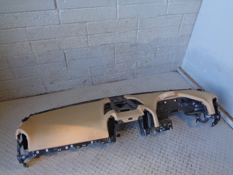Porsche Cayenne 958.1 92A Upper Dashboard Panel in Beige RHD 2011 to 2014