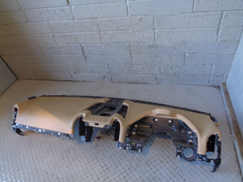 Porsche Cayenne 958.1 92A Upper Dashboard Panel in Beige RHD 2011 to 2014