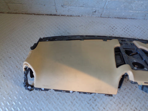 Porsche Cayenne 958.1 92A Upper Dashboard Panel in Beige RHD 2011 to 2014